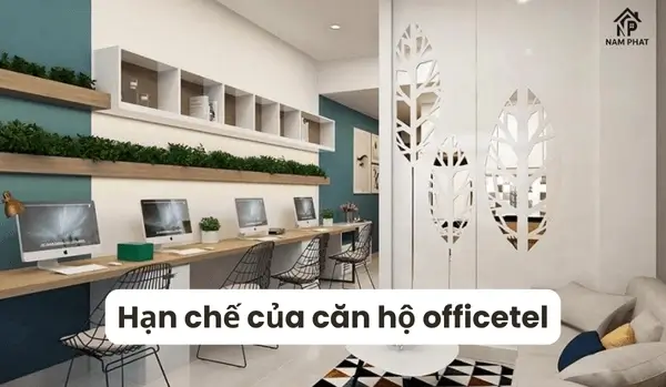 Hạn chế của căn hộ officetel