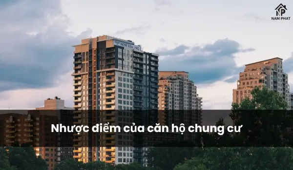 Nhược điểm của căn hộ chung cư