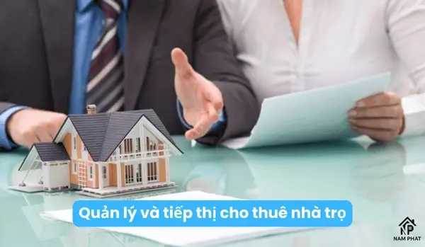 Quản lý và tiếp thị cho thuê nhà trọ